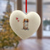 Sprocker Ceramic Heart Bauble